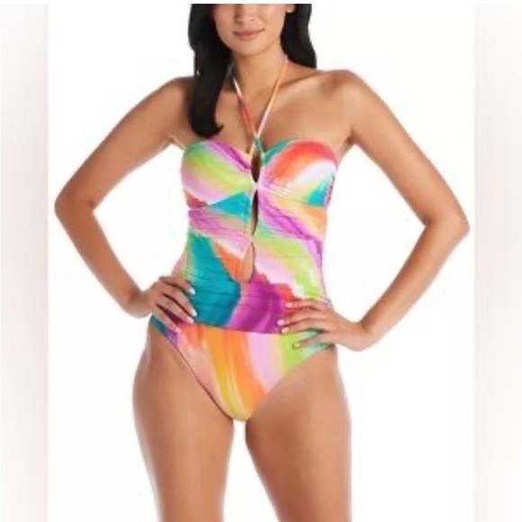 NWT Bleu Rod Beattie Swim One Piece SZ 6 - Picture 1 of 7